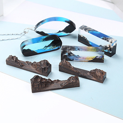 Unfinished Sandalwood Mountain DIY-E032-01C-1