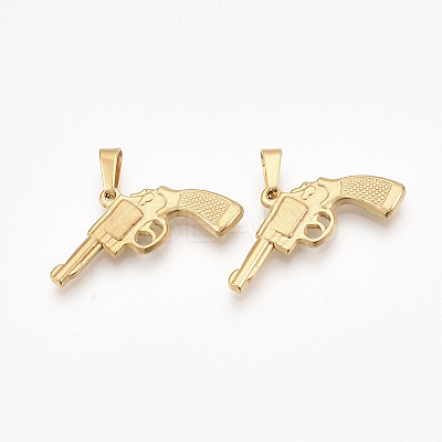 304 Stainless Steel Pendants LS-STAS-T045-31G-1