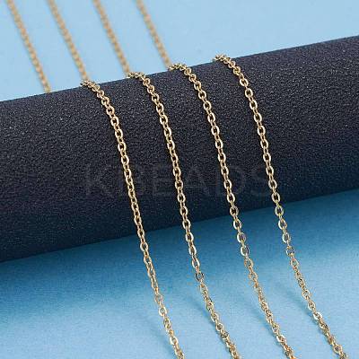 Ion Plating(IP) 304 Stainless Steel Cable Chains CHS-F007-01G-A-1