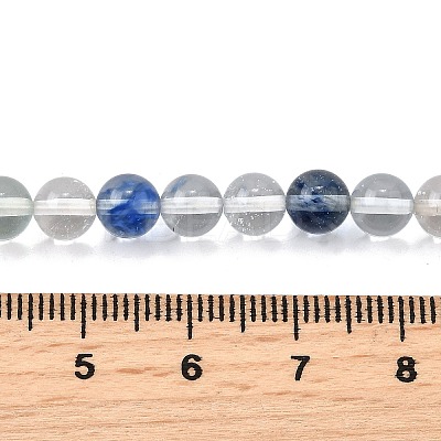 Watermelon Stone Glass Beads Strands G-L621-B07-6mm-1