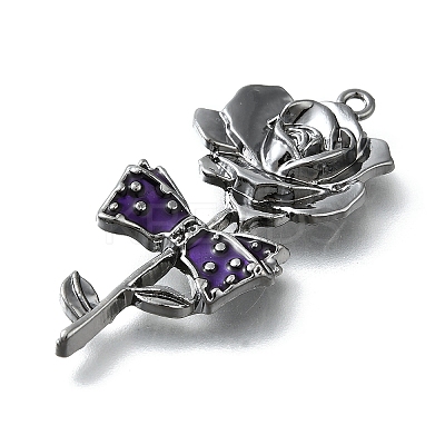 Alloy Enamel Gothic Style Pendants PALLOY-R157-06B-02C-1