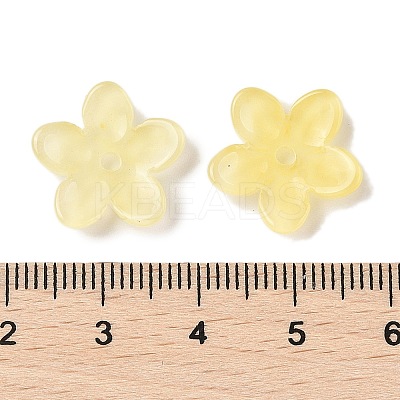 Transparent Spray Paint Glass Beads GLAA-Z011-07F-1