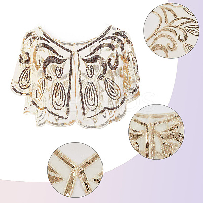 Polyester Women Chiffon Wraps AJEW-WH20070-005A-1