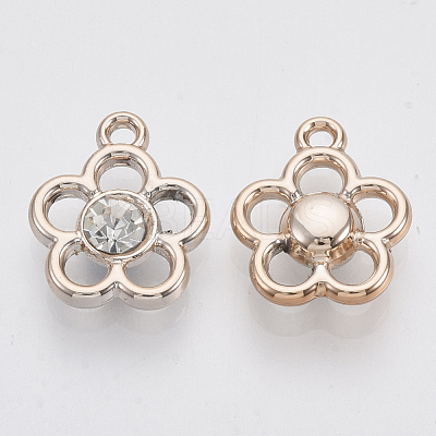 UV Plating ABS Plastic Pendants X-KY-N007-32-1