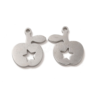 Non-Tarnish 304 Stainless Steel Charms STAS-M089-49P-1