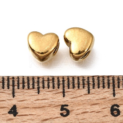 Valentine's Day 304 Stainless Steel Spacer Beads STAS-L315-075G-01-1