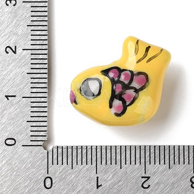 Handmade Porcelain Beads PORC-Z006-05B-1