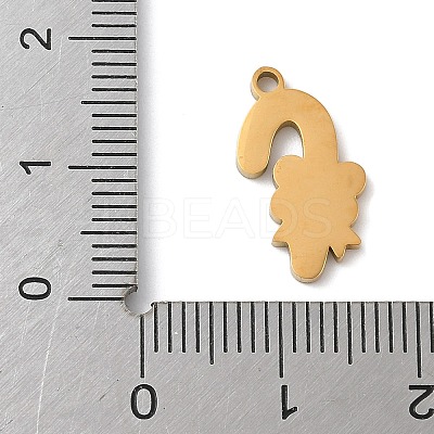 Christmas Themes 304 Stainless Steel Enamel Pendants STAS-K312-04J-G-1