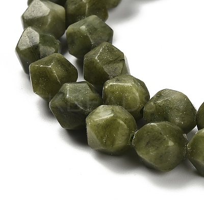 Natural Chinese Jade Beads Strands G-G203-08G-1