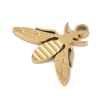 Ion Plating(IP) 304 Stainless Steel Charms STAS-M080-13G-03-1