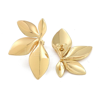 304 Stainless Steel Studs Earrings EJEW-K278-11B-G-1