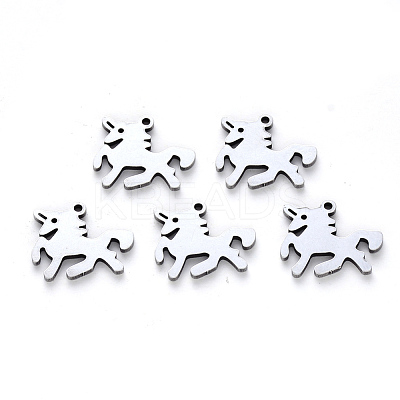 Tarnish Resistant 304 Stainless Steel Charms X-STAS-N092-94-1