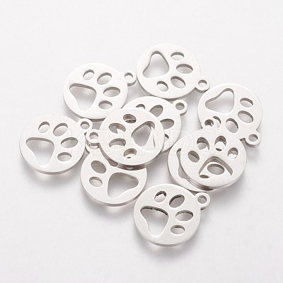 Non-Tarnish 304 Stainless Steel Charms STAS-Q201-T065-1