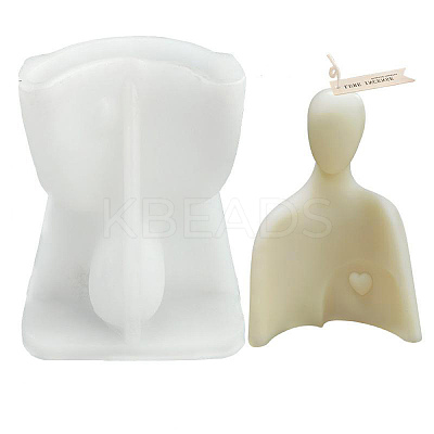 DIY Father's Love Candle Silicone Bust Statue Molds LS-DIY-H001-01-1