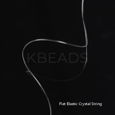 Round Japanese Elastic Crystal String EW-G008-01-0.8mm-1