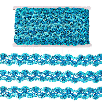 Metallic Braided Lace Trim OCOR-WH20020-23C-1