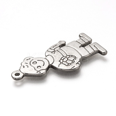 Non-Tarnish 304 Stainless Steel Pendants STAS-P256-03P-1