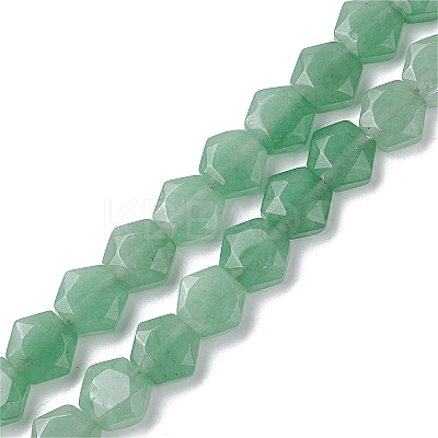 Natural Green Aventurine Beads Strands G-K359-C18-01-1