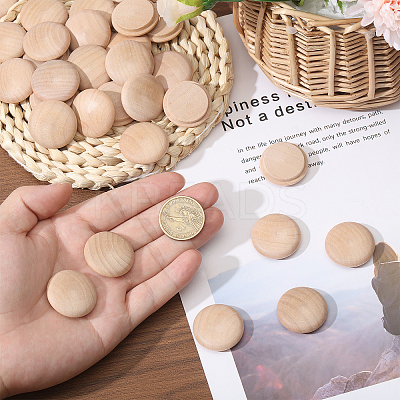 100Pcs Wooden Cover for Stair Railings AJEW-CA0004-65-1