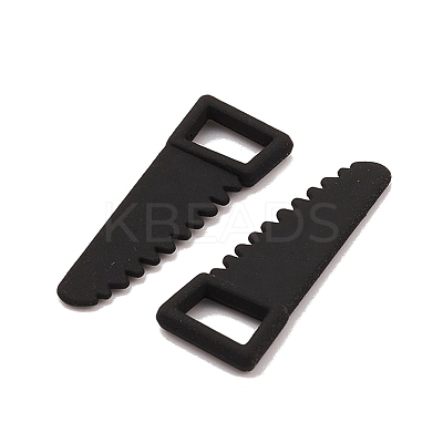 Spray Painted Alloy Pendants PALLOY-K003-14-1