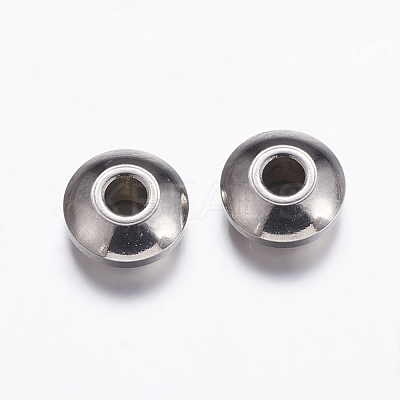 Tarnish Resistant 201 Stainless Steel Beads Spacers X-STAS-K146-068-5mm-1