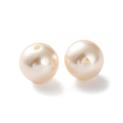 Plastic Imitation Pearl Beads FIND-M059-01D-02-1