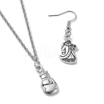 50Pcs 10 Style Tibetan Style Alloy Pendants TIBEP-YW0001-63-1