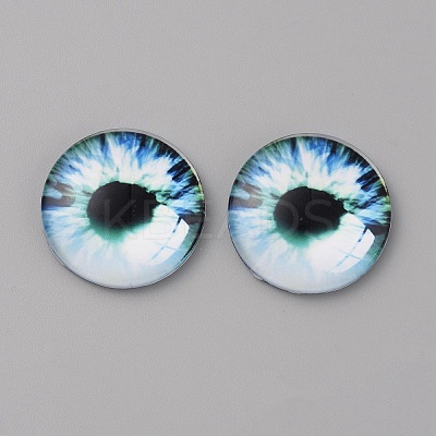 Glass Cabochons GLAA-WH0033-75G-10-1