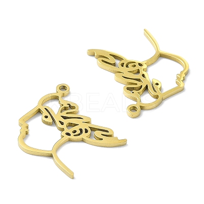 201 Stainless Steel Pendants LS-STAS-K269-01D-G-1