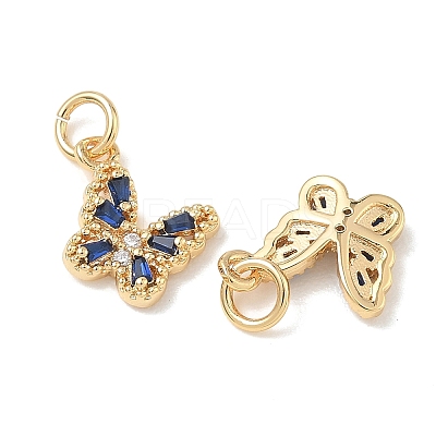 SHEGRACE Brass Pave Clear Cubic Zirconia Pendants XGRQ3Q901-628G-E-1