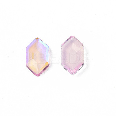 Glass Rhinestone Cabochons MRMJ-N027-044A-1