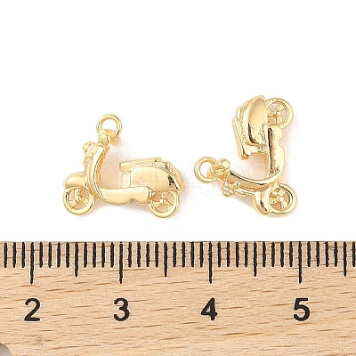 Brass Pendants KK-Q816-41G-1