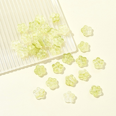 30Pcs Baking Paint Glass Beads GLAA-FS0001-97F-1