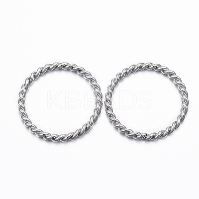 Tarnish Resistant 304 Stainless Steel Linking Rings LS-STAS-H376-104-1