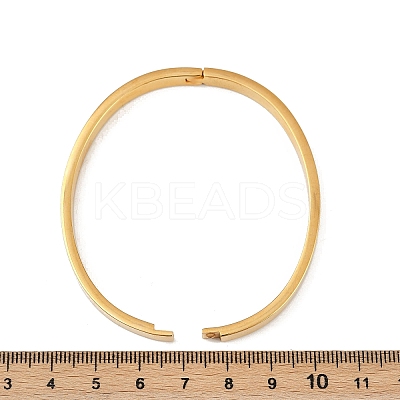 201 Stainless Steel Bangles for Women LS-BJEW-B138-05G-1