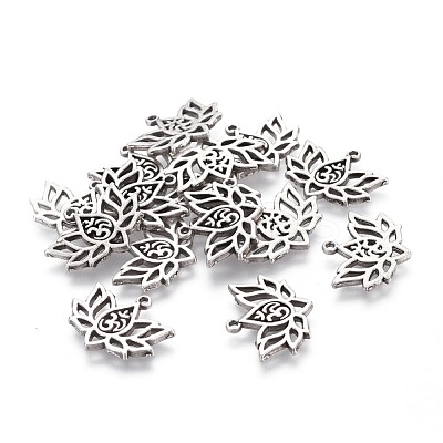 Tibetan Style Alloy Pendants X-TIBE-S301-008TAS-NR-1