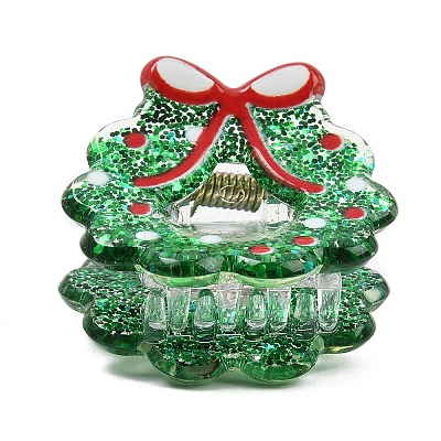 Christmas Themes Acrylic Claw Hair Clips PHAR-B091-01-1