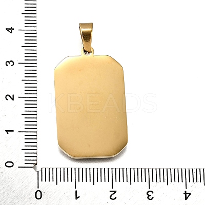 Tarot 304 Stainless Steel Enamel Pendants STAS-M119-09E-G-1