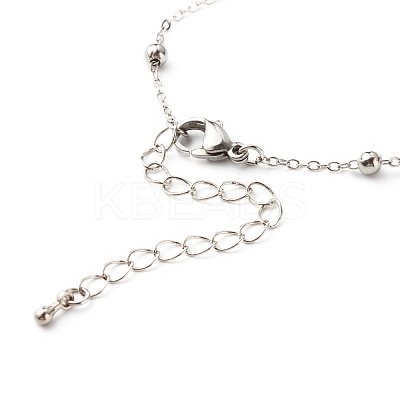 Handmade Brass Satellite Chain Bracelets Making Accessories AJEW-JB01025-01-1