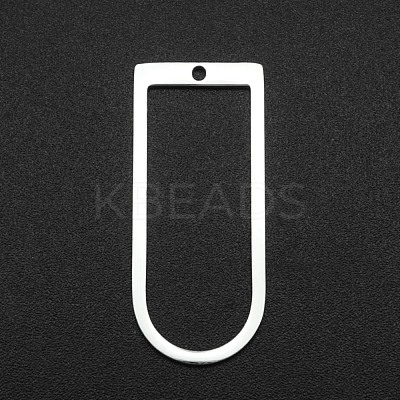 Tarnish Resistant 201 Stainless Steel Pendants STAS-R111-LA081-1