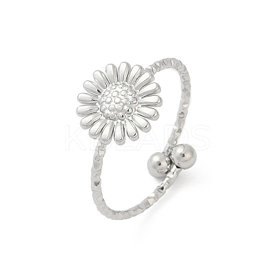 304 Stainless Steel Cuff Rings RJEW-D306-08P-1