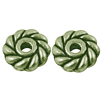 Tibetan Style Alloy Spacer Beads X-MLF10764Y-NF-1