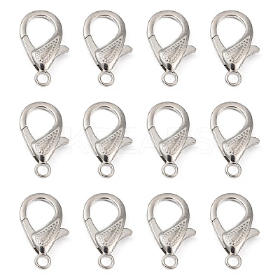 Zinc Alloy Lobster Claw Clasps LS-PALLOY-D008-P-1