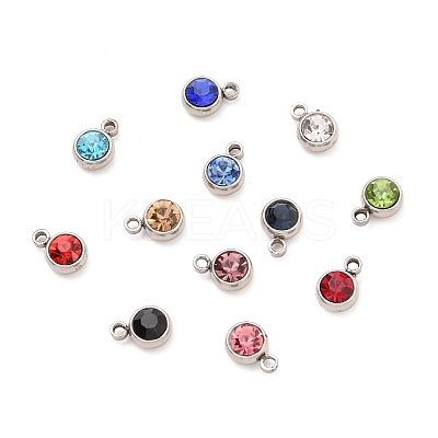 304 Stainless Steel Charms STAS-I165-04C-P-1