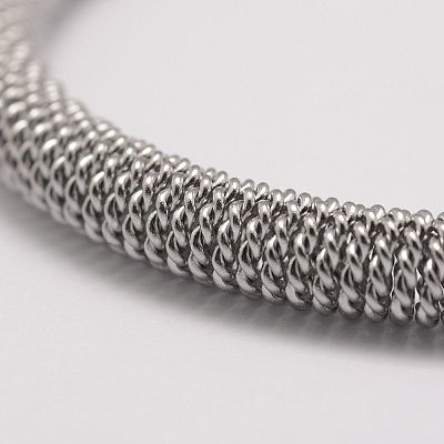 Tarnish Resistant 304 Stainless Steel Bracelets Chains STAS-F087-P-1