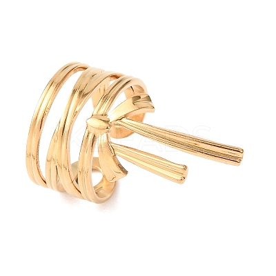 304 Stainless Steel Cuff Open Rings RJEW-H266-05A-G-1