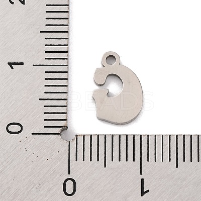Non-Tarnish 201 Stainless Steel Charms LS-STAS-U016-01P-G-1