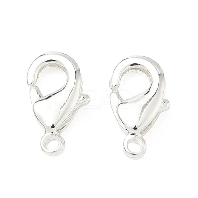 Brass Lobster Claw Clasps KK-H532-17A-S-1