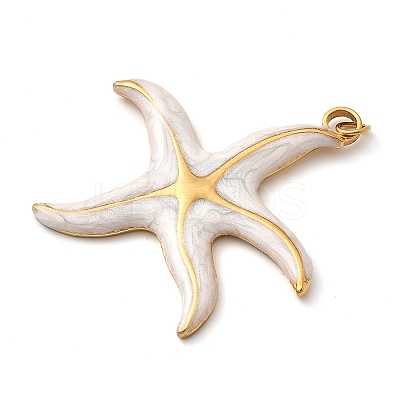 304 Stainless Steel Enamel Pendants STAS-B093-33G-04-1
