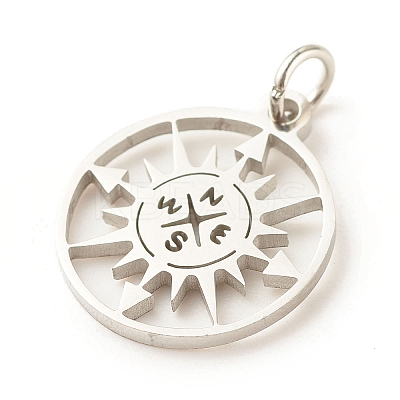 Non-Tarnish 201 Stainless Steel Pendants LS-STAS-G258-03P-1